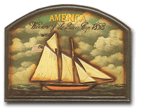 America Ship Sign